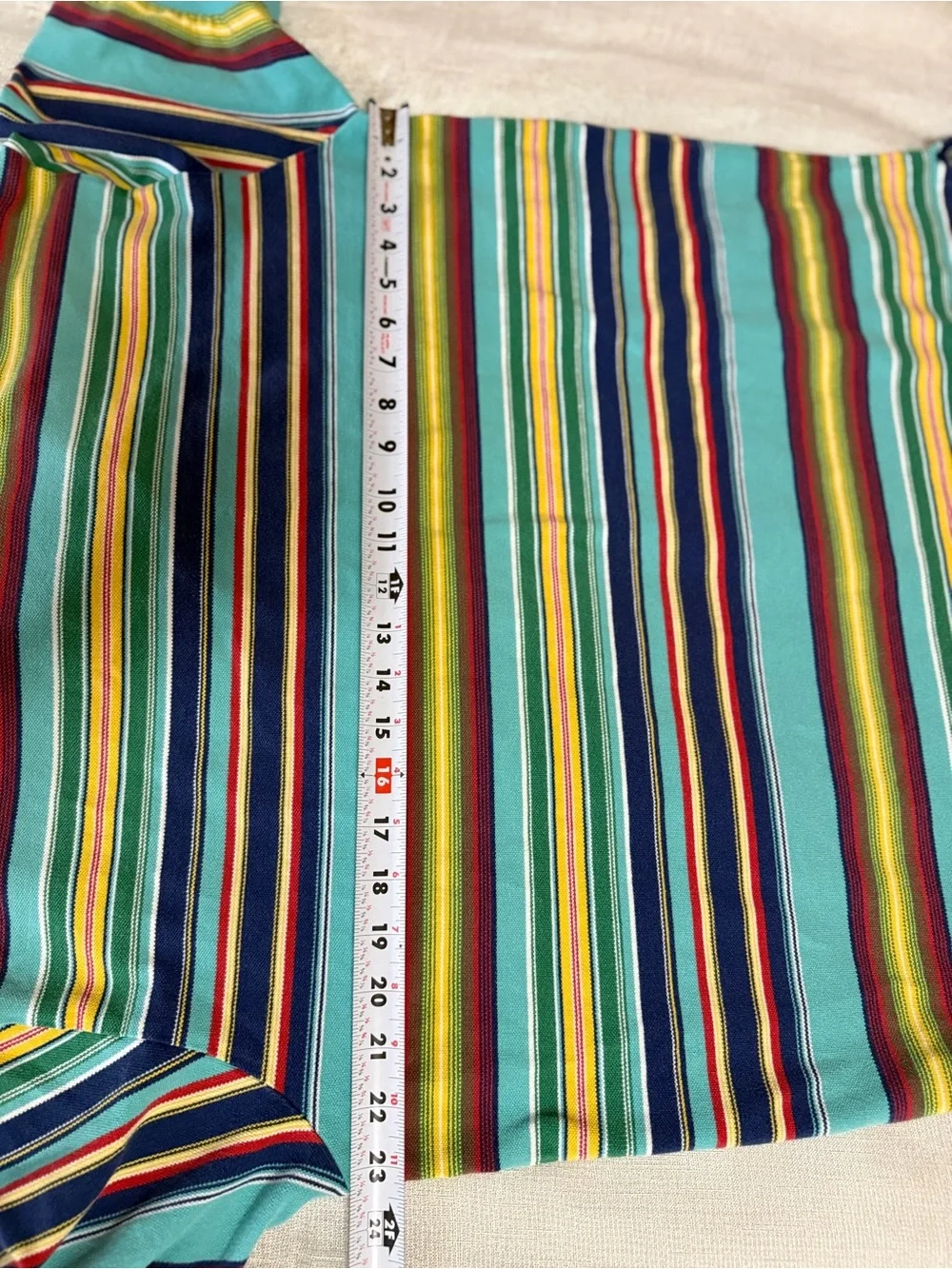 Vintage 90s Polo by Ralph Lauren “Serape Blanket” Multi-Stripe Polo Shirt - XL